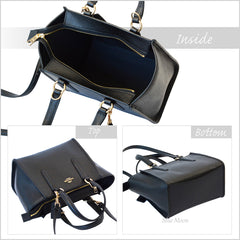 Coach 11925 Crossgrain Crosby 21 Carryall Black