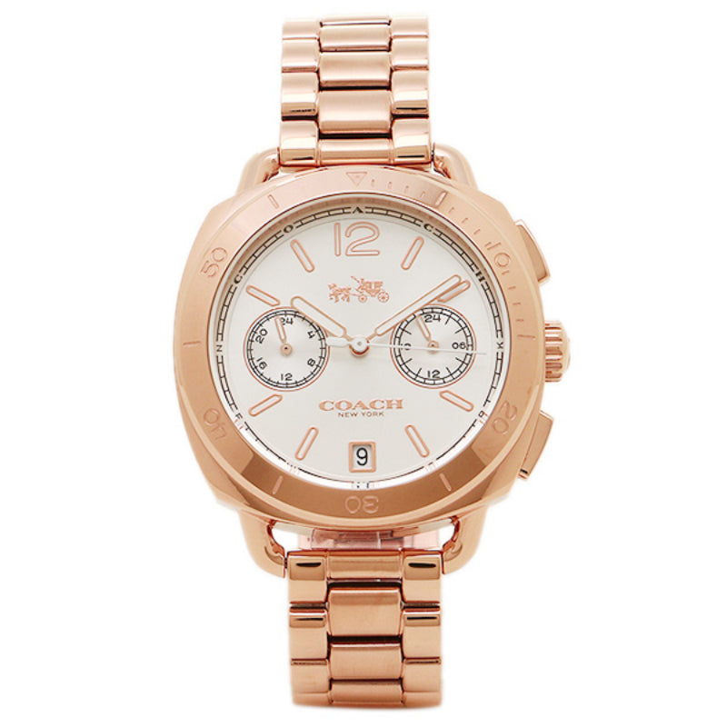Coach 14502604 Tatum Silver Rose Gold Watch