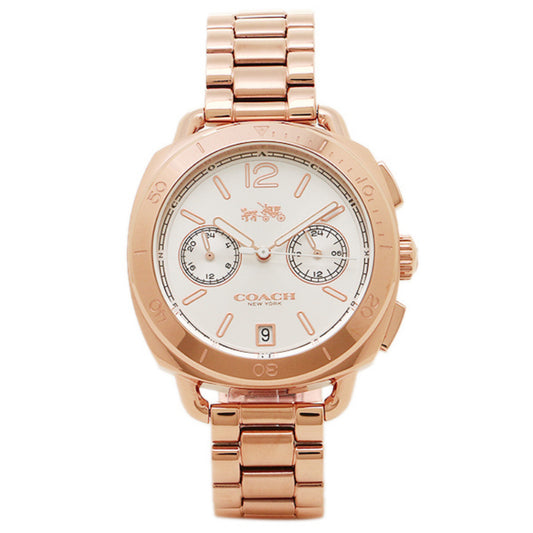 Coach 14502604 Tatum Silver Rose Gold Watch