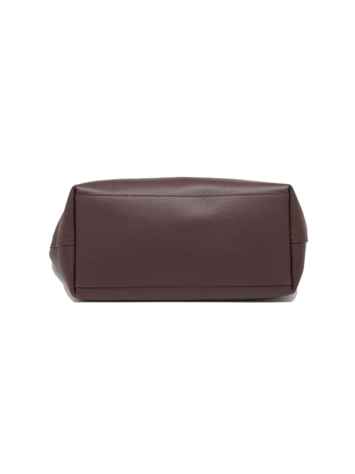 Coach F58849 Market Tote Pabbled Leather Oxblood