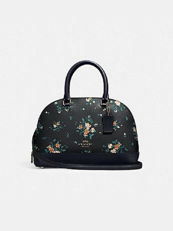Coach 91430  Mini Sierra Rose Bouqt Midnight Multi