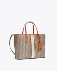 Tory Burch 53304 Gemini Small Tote Light Umber