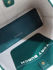 Tory Burch 53303 Gemini Tote Malachite Green