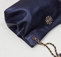 Tory Burch 60396 Britten Triple Compartment Tote Black