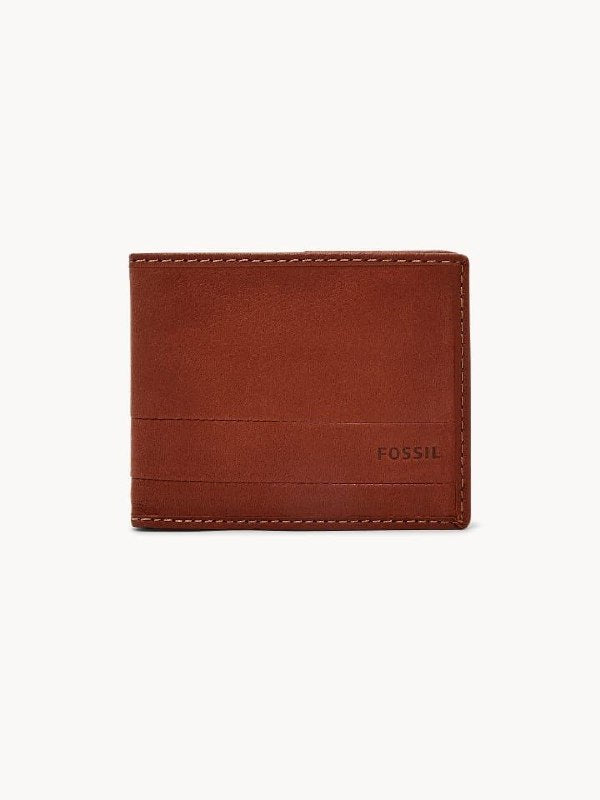 Fossil SML1392210 Lufkin Bifold Medium Brown