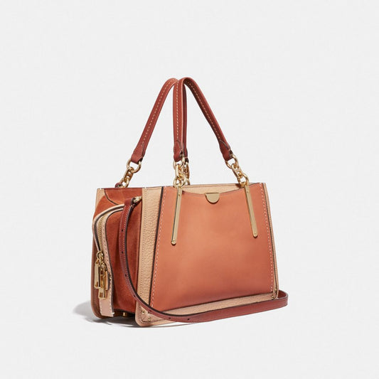 Coach 31633 Colorblock Dreamer Satchel Sunrise Multi-gold