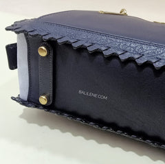 Coach 76787 Whipstitch Mixed Leather Dreamer Ink Multi