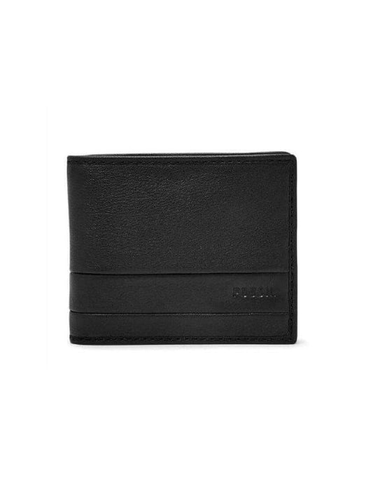 Fossil Sml1392001 Lufkin Bifold Black
