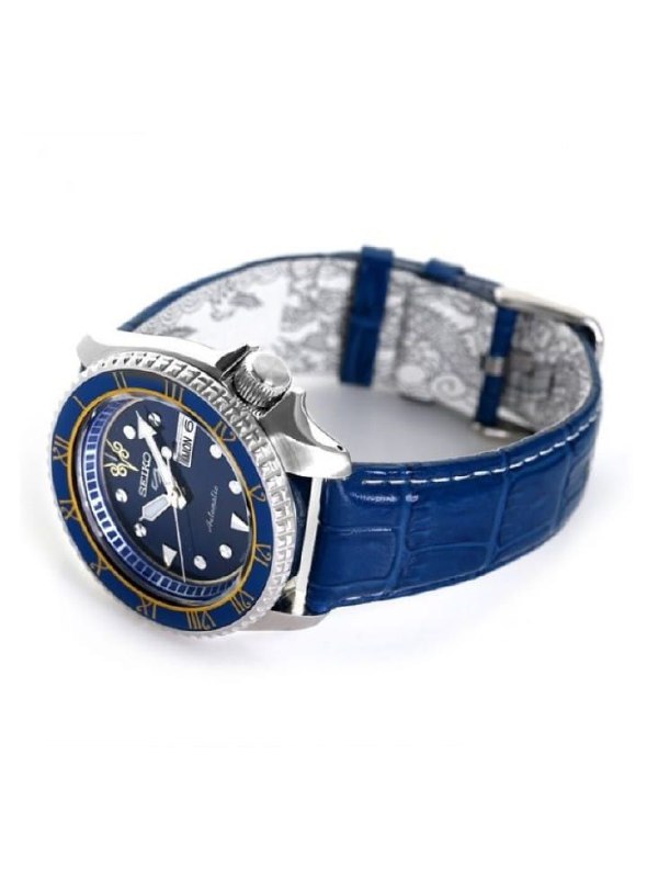 Seiko SRPF17K1 5 Sports x Street Fighter V Blue