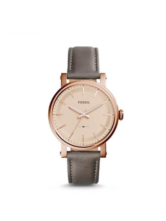 Fossil ES4180 Original Boyfriend Sport Three-hand Gray Leather Watch