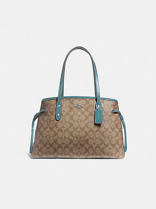 Coach F57842 Drawstring Khaki Marine