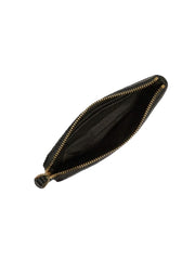 Coach F87876 Corner Zip Wristlet Signature With Party Brown Pink Multi