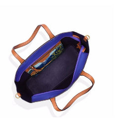 Tory Burch 46160 Kerrington Parrot Small Square Tote