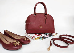 Coach F27591 Sierra Mini Sacthel Cherry