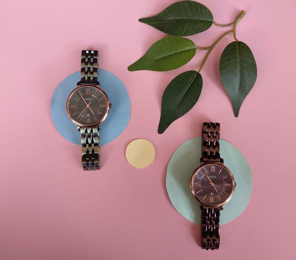 Fossil Es4275 Jacqueline Brown Dial Ladies Watch
