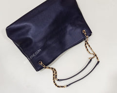 Tory Burch 60396 Britten Triple Compartment Tote Black