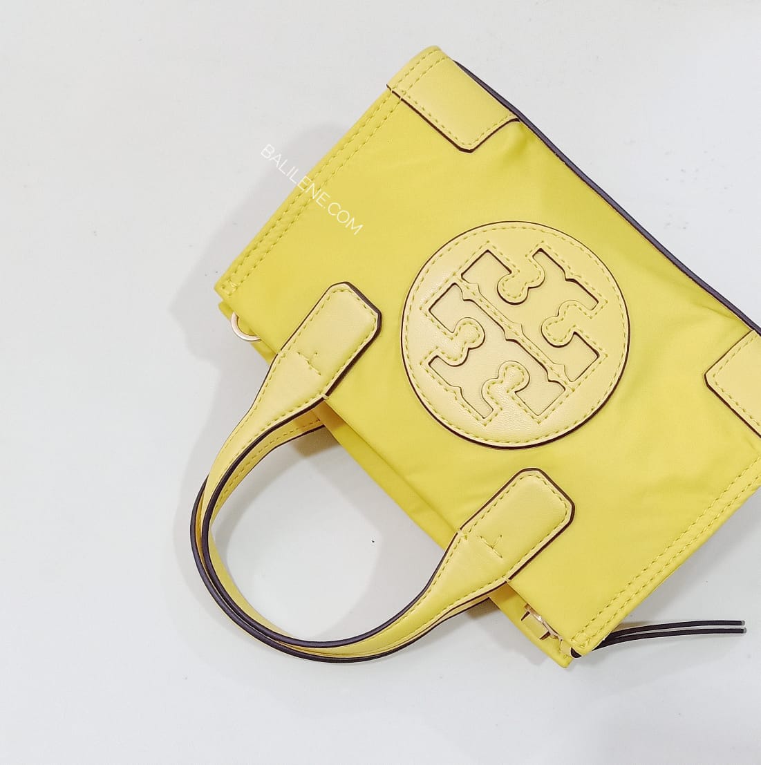 Tory Burch 61057 Ella Micro Tote Limone