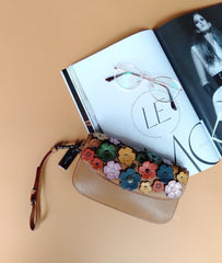 Coach 1941 Small Tea Rose Wristlet Clutch Bag