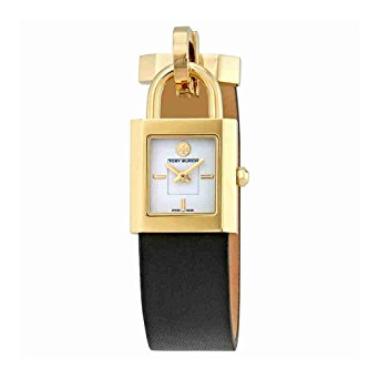 Tory Burch Tbw7003 Surrey Black Gold Tone Watch
