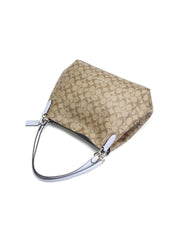 Coach F80298 Sig Haillie Signature  Khaki Pale Blue