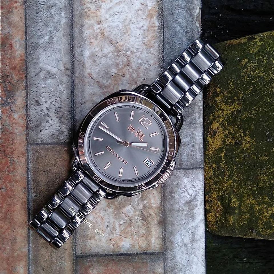 Coach Tatum Grey Stainless Steel Watch