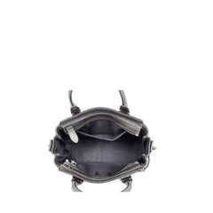 Coach 54625 Swagger 15 In Pebble Leather Gunmetal