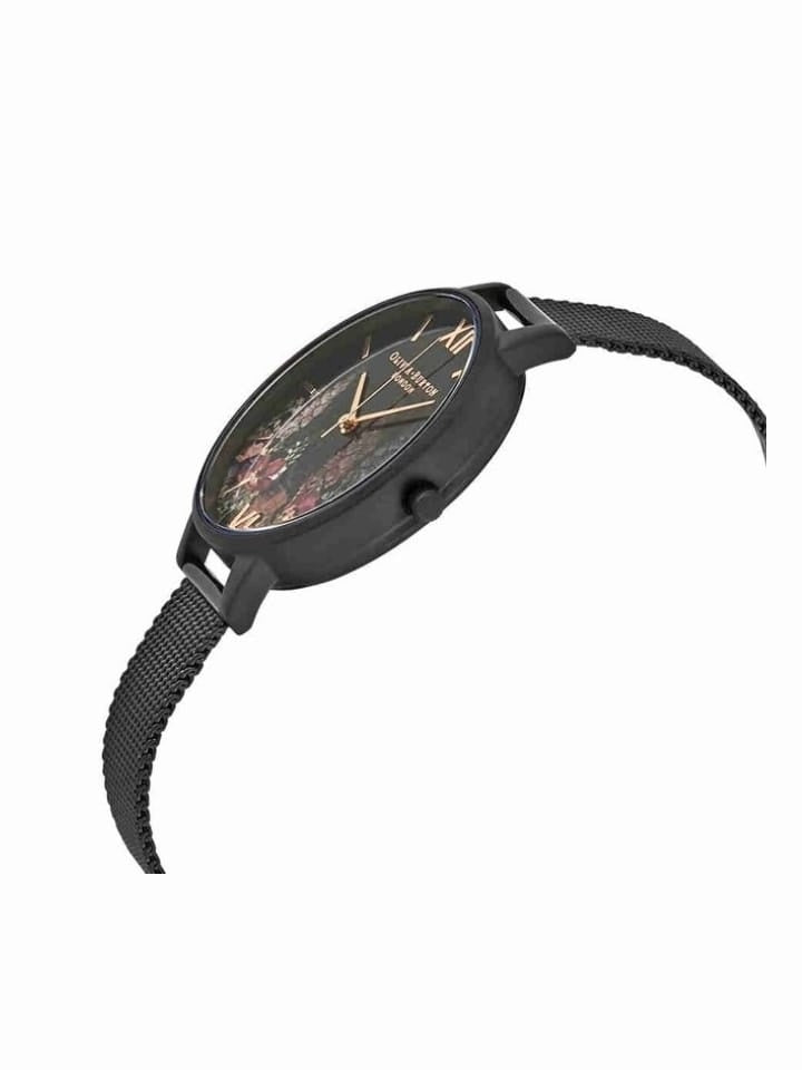 Olivia Burton OB16AD29 After Dark Ladies Multicolor Dial Black Stainless Steel
