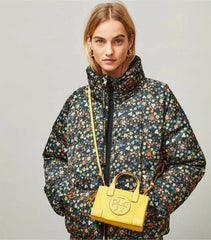 Tory Burch 61057 Ella Micro Tote Limone