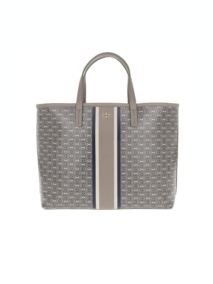 Tory burch french gray tote sale