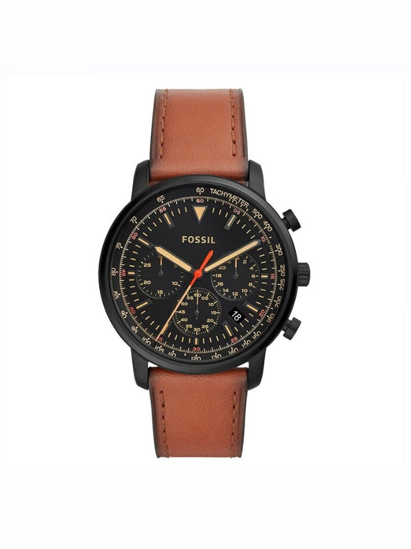 Goodwin chronograph black hot sale silicone watch