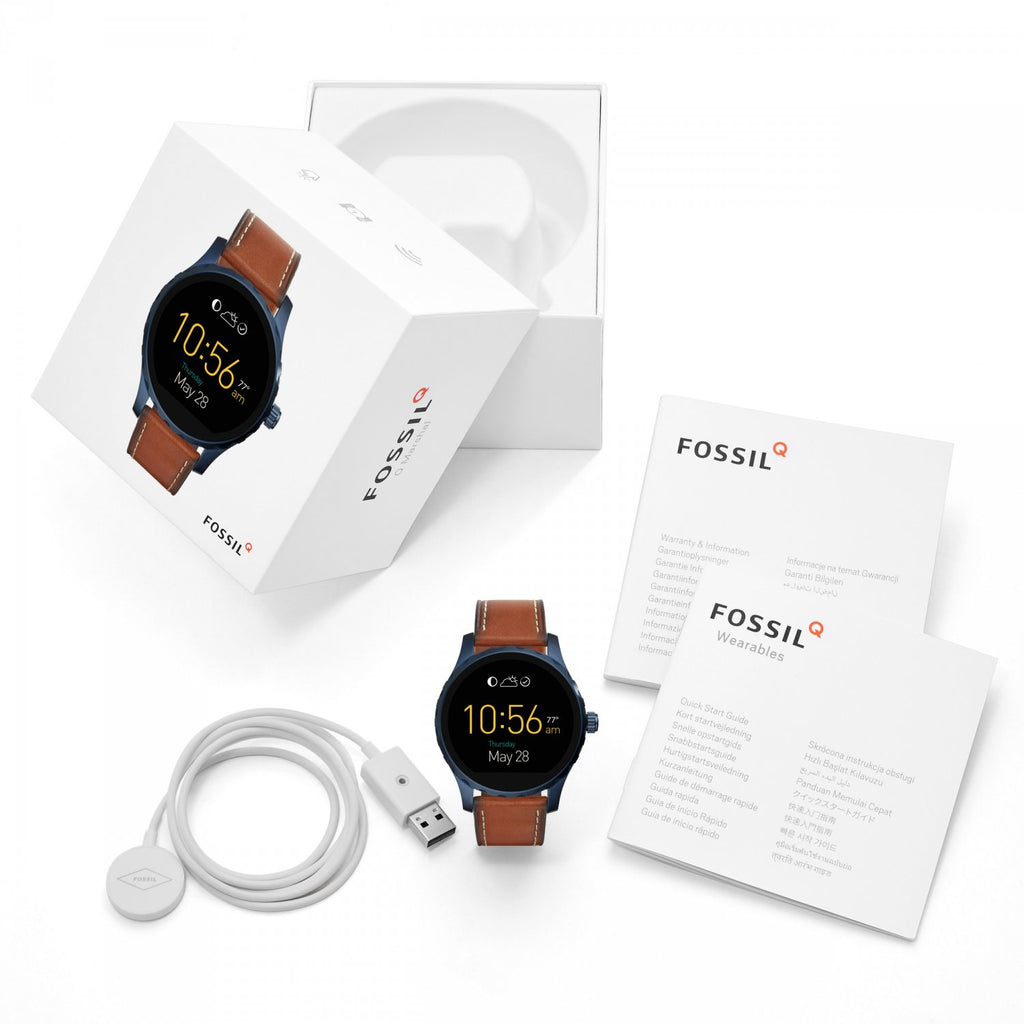 Fossil FTW2106 Q Smartwatch Marshal Touchscreen Digital Multi-colour Dial