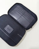 Coach F59117 Men Crossgrain Leather Pouchette Black