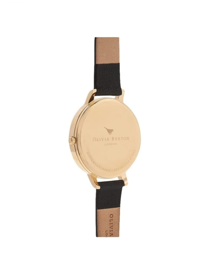 Olivia Burton OB16CB07 Black Dial and Gold