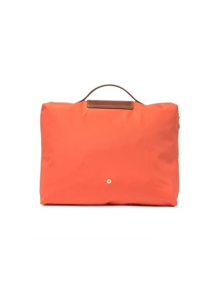 Longchamp L2182089B44 Le Pliage Handle Briefcase Orange