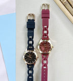 Coach W6043 Maddy Rubber Strap Cherry