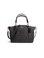 Coach F58283 Small Kelsey In Signature Silver Black Smoke