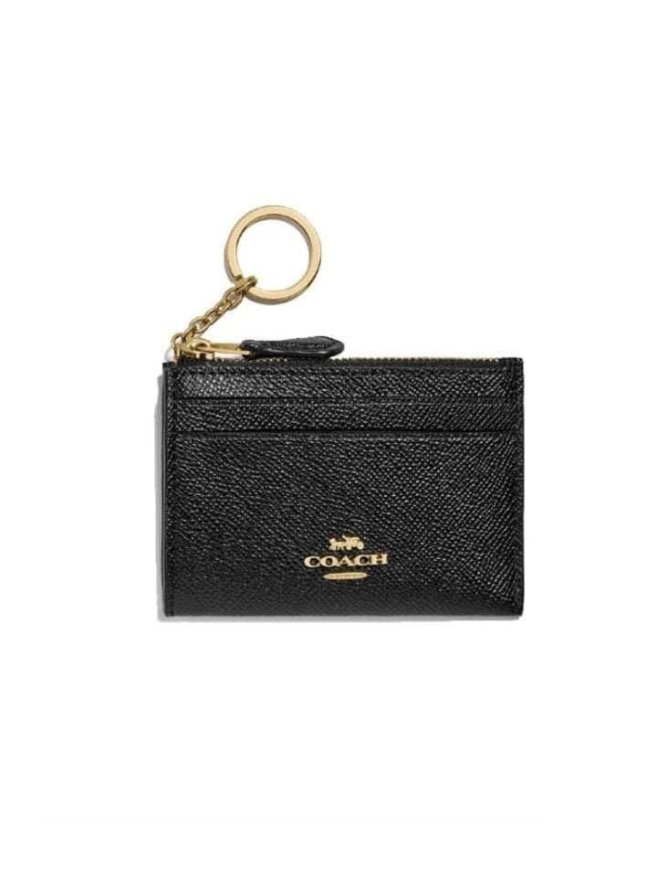 Coach F12186 Mini ID Case Black