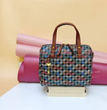 Fossil  Zb7314016 Rachel Satchel Black Multi