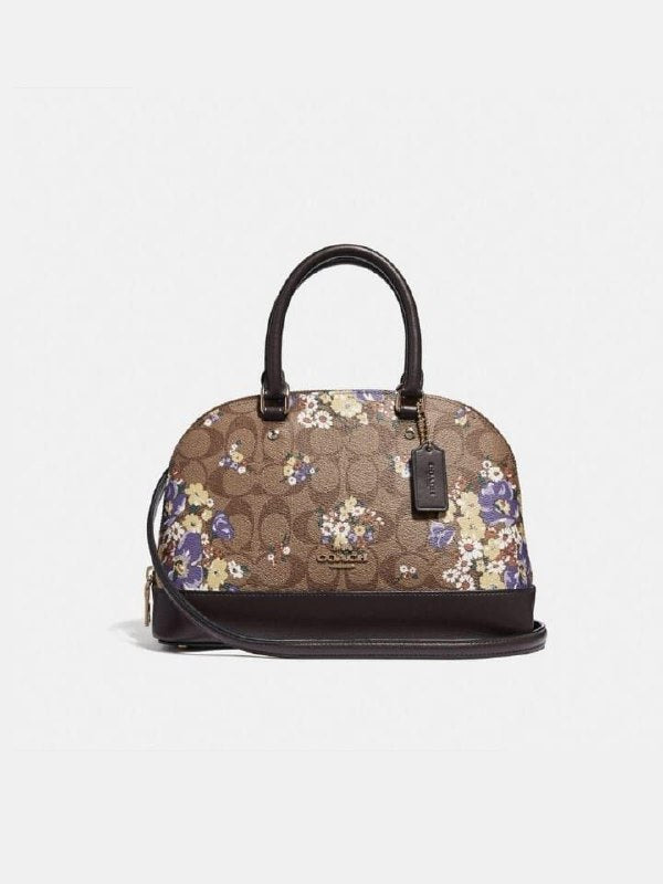 Coach F31968 Sierra Signature Medley Bouquet Khaki Multi Balilene