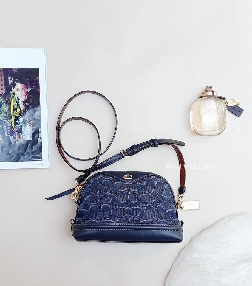 Coach F46288 Ivie Crossbody In Signature Denim