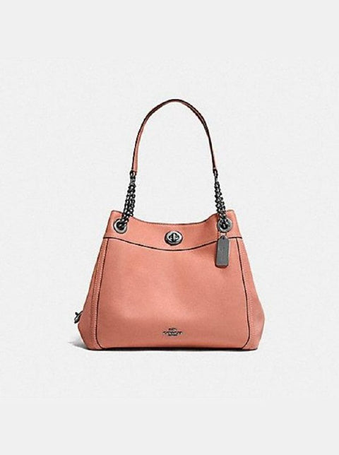 Coach F36855 Turnlock Edie Shoulder Bag Melon – Balilene