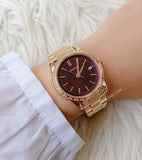 Fossil BQ3564  Adalyn Three Hand Rose Gold Tone Stainless Steel Watch