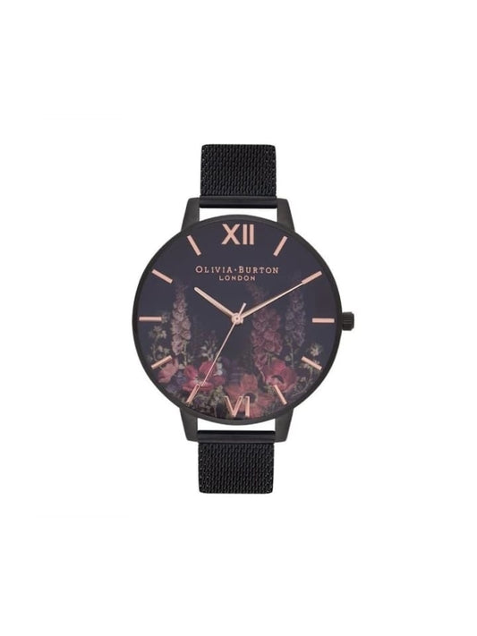 Olivia Burton OB16AD29 After Dark Ladies Multicolor Dial Black Stainless Steel