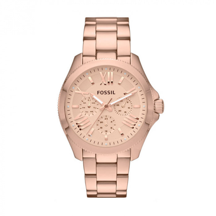 Fossil AM4511 Caecile Multifunction Chronograph Rosegold Watch