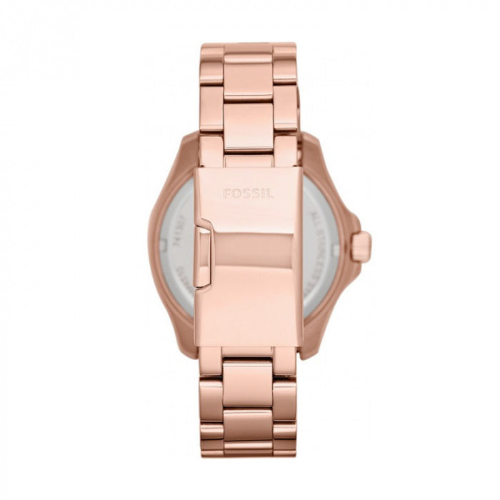 Fossil AM4511 Caecile Multifunction Chronograph Rosegold Watch