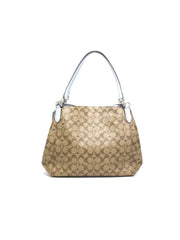 Coach F80298 Sig Haillie Signature  Khaki Pale Blue