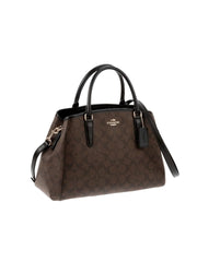 Coach F58310 Small Margot Carryall Signature Brown Black