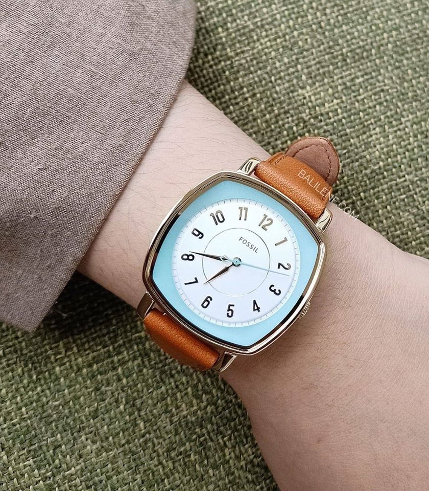 Fossil Es3996 Idealist Light Brown Leather Watch
