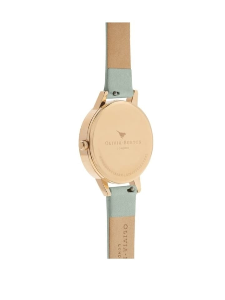 Olivia Burton Signature Florals Gold & Sage Watch