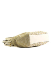 Coach F57830 Mini Kelsey Satchel Outine Signature Light Khaki Chalk